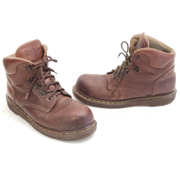 Dr. Martens Other - 🩺 Dr. Martens Safety Toe Leather Boots Men's Sz 9